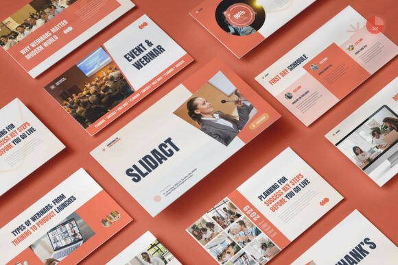 Captivate Your Audience with the Slidact Webinar Presentation