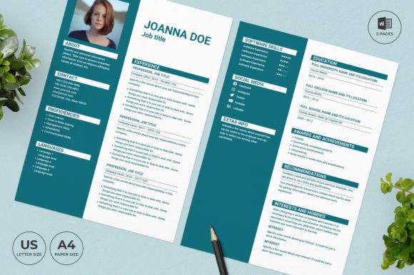 Craft a Standout CV with This Modern Hotel Resume Template