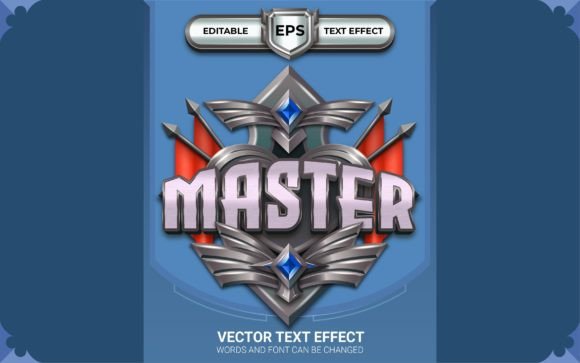 Master Achievement with Text Effects: Bold Typography for Modern Design