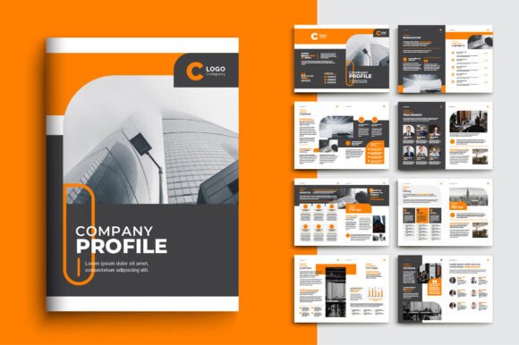 Master Your First Impression: The 16-Page Company Profile Template