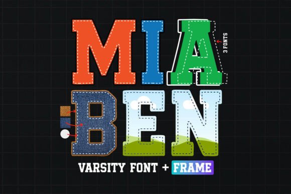 Mia Ben Font: Create Stunning Canva Frame Designs