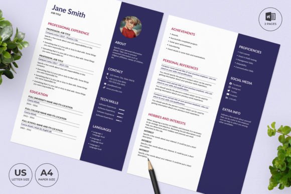 Nail Studio Resume Template CV: Design Your Path to Success