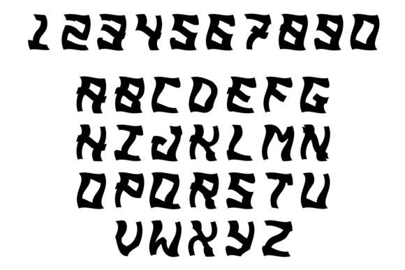 Scary Font: Bold Uppercase Letters for Halloween and Horror Design