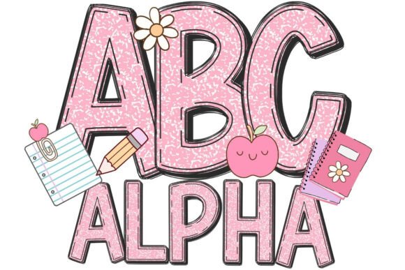 The Perfect Blend of Nostalgia and Style: Pastel Composition Notebook Letters PNG